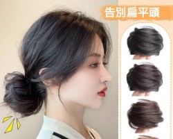 氣質丸子頭髮圈